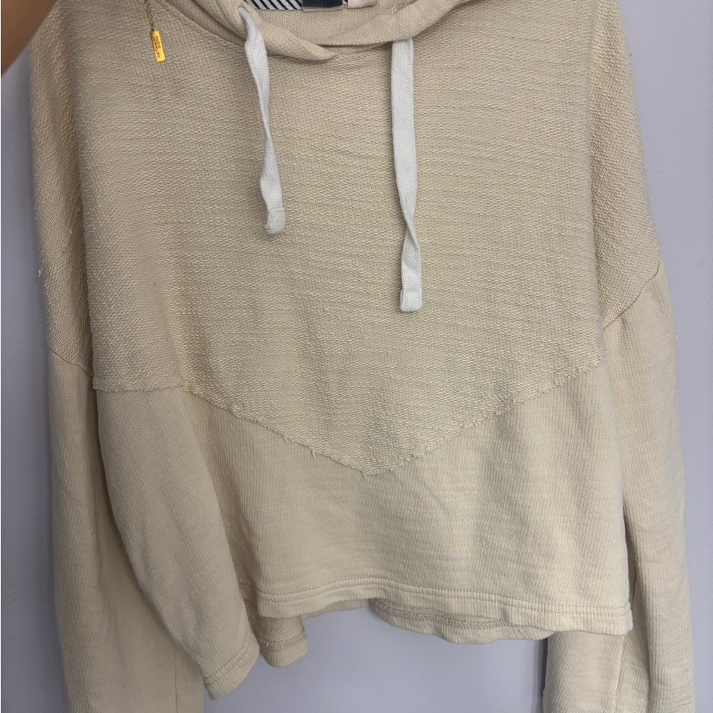 Roxy Butter Yellow Wide Arm Sweatshirt